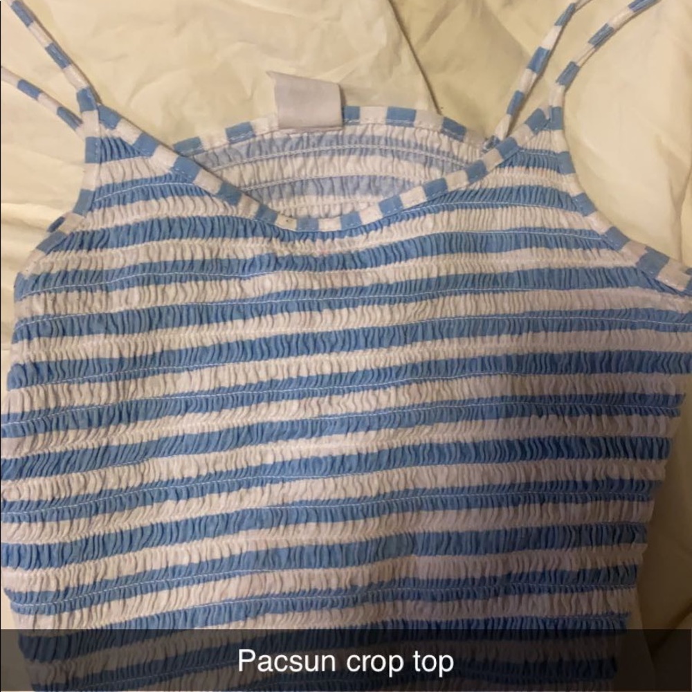 Pacsun striped crop top!